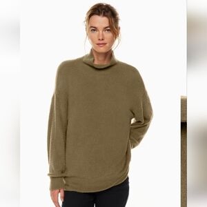 Wilfred Free Hush Knit Turtleneck Black